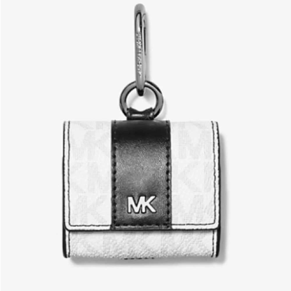 MICHAEL KORS Hudson Logo Lanyard Case for Apple AirPods Pro - Bright White